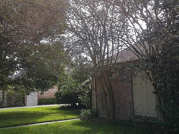 Side view of home.