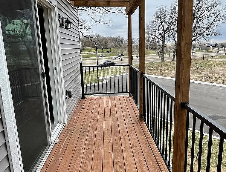 Elevate your lifestyle with the spacious balcony at LS Capital Group. Enjoy morning coffee or evening sunsets in this inviting outdoor space. Ideal for relaxation and entertaining, it's a perfect retreat. Schedule your visit today!