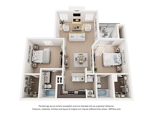 Floor plan The Heron