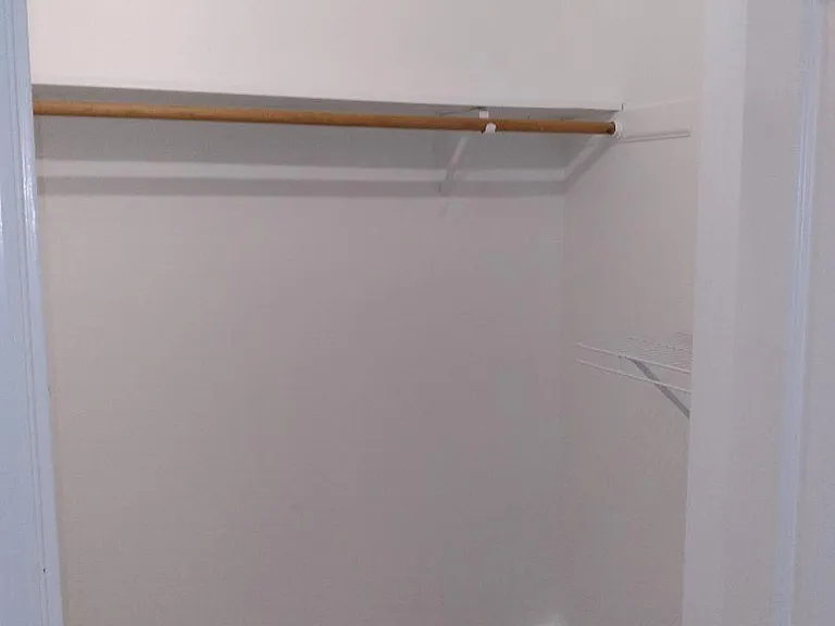 Master walk-in closet