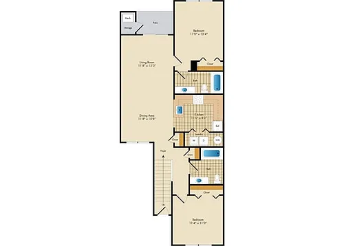 Floor plan Knoll