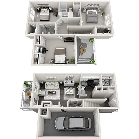 Floor plan Wentworth Townhome