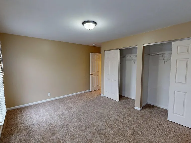 Primary bedroom - double closets