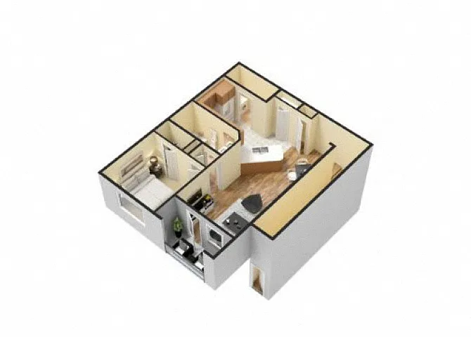 Floor plan Bosque B