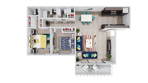 Floor plan Oak