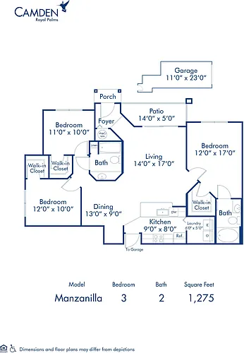 Floor plan Manzanilla - G
