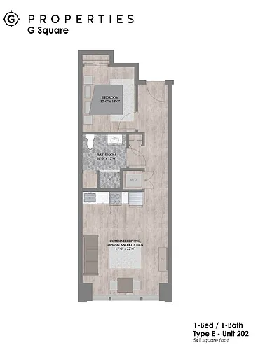Floor plan The Corliss