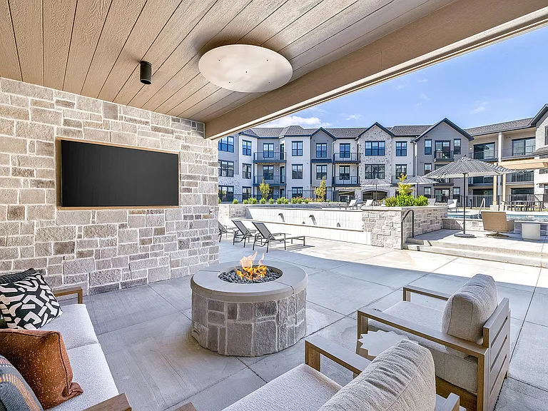 The Fieldston of Fairway - Fire Pit Lounge