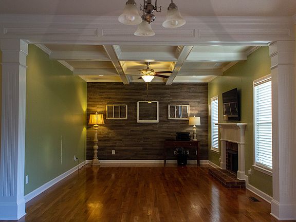 Coffered ceiling