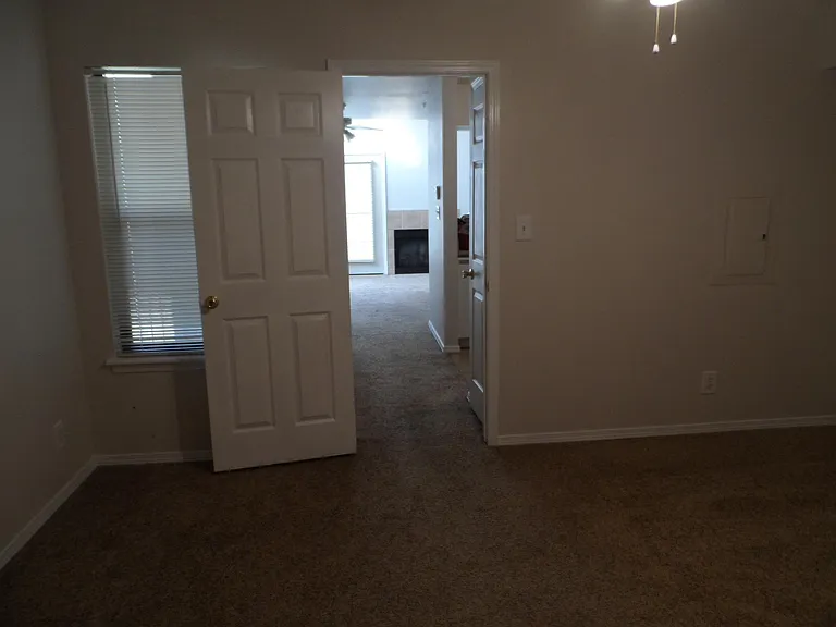 Looking from Master Bedroom to Living Room