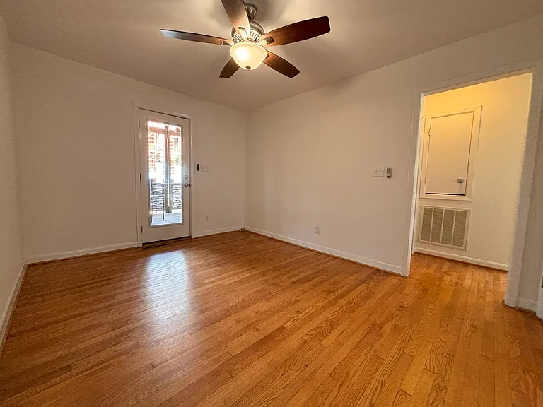 Dining room and backdoor to patio