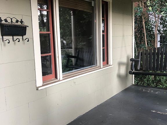 Room for patio furniture plus porch swing