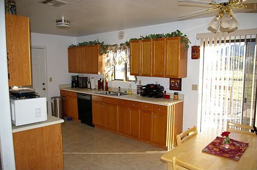 Kitchen with new tile