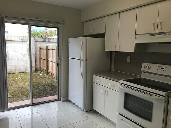 Kitchen and private patio