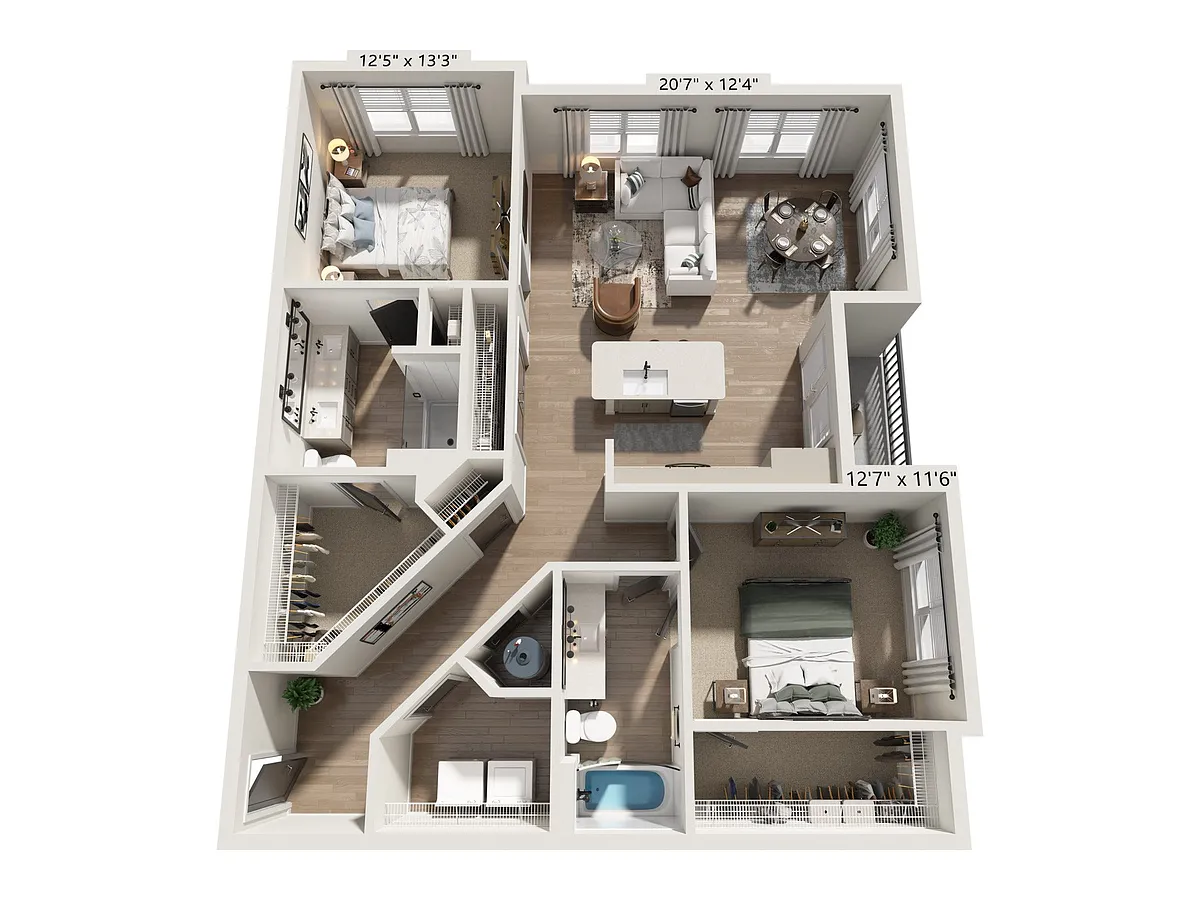 Floor plan B2