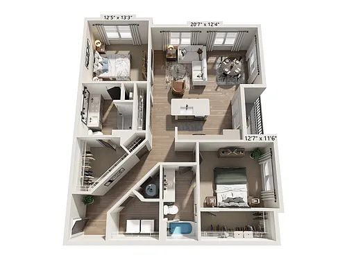 Floor plan B2