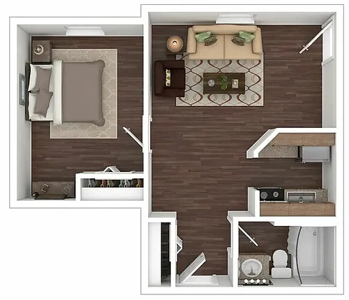 Floor plan The Reed