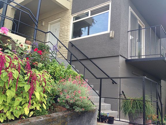 Entrance to unit with Deck