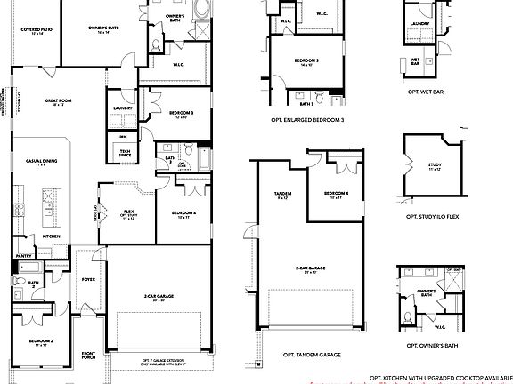 Explore luxury living with this sophisticated architectural home design.