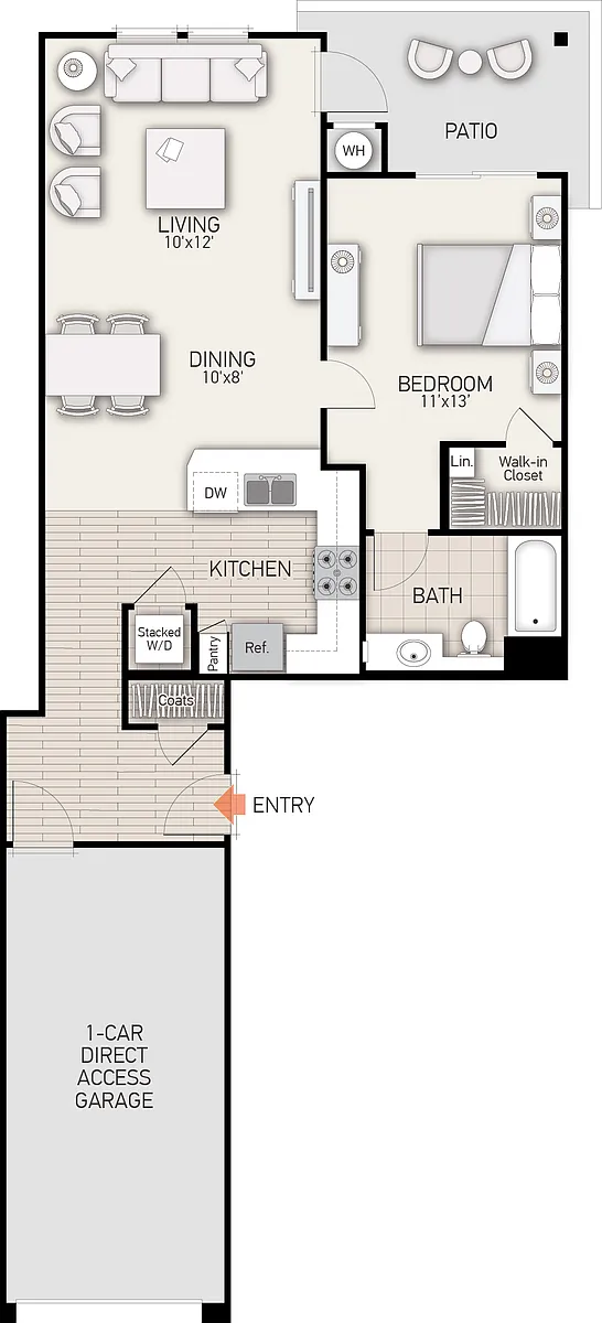 Floor plan Plan F
