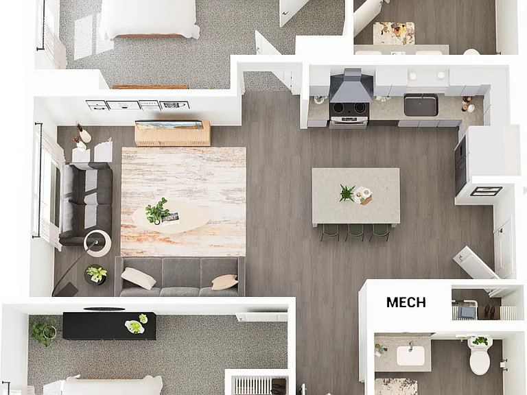 B1 floor plan The 305, A Broadstone Community