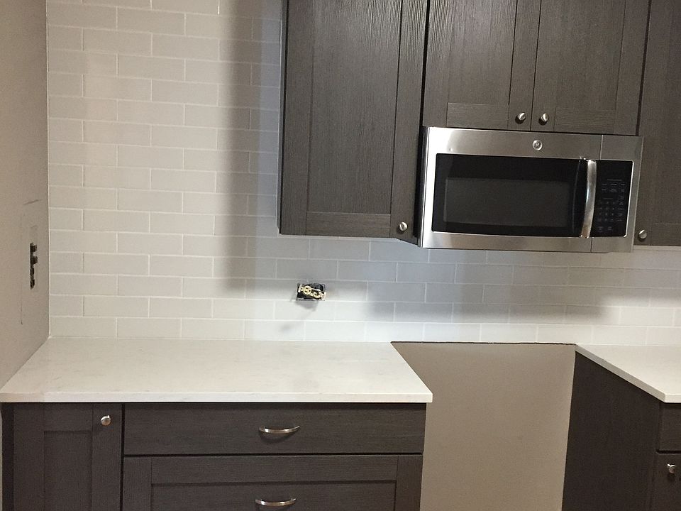 Stove to be put in and floating shelves to be added