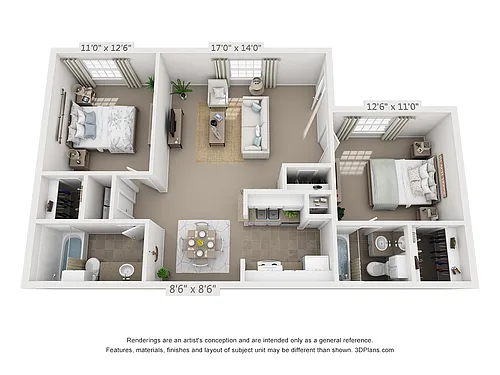 Floor plan B2