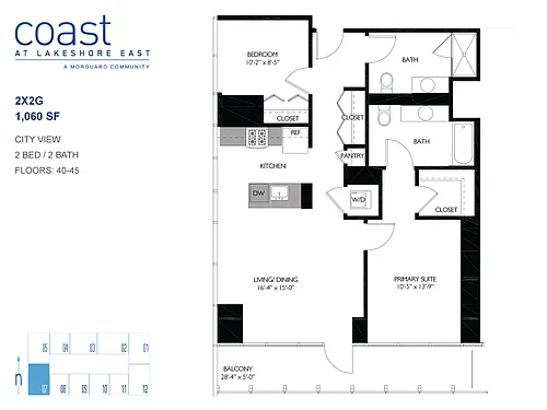 Floor plan 2x2G