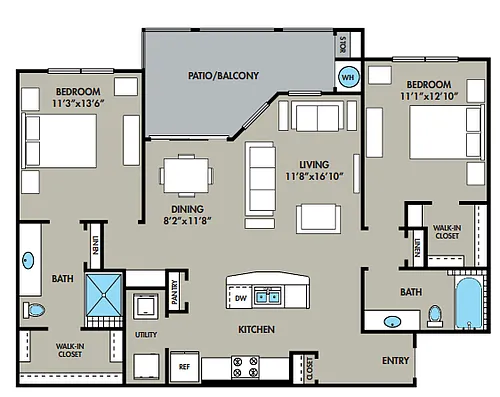 Floor plan B1