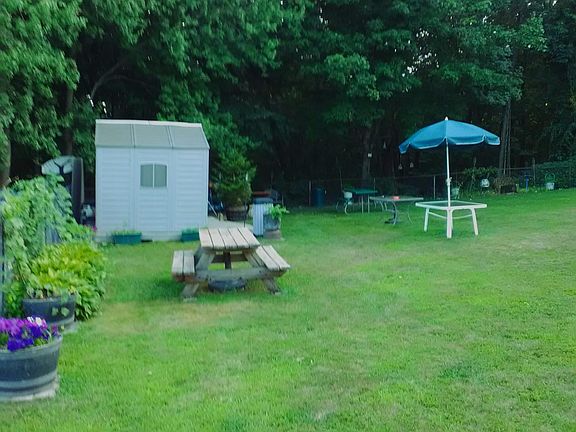 View from left side of apartment complex