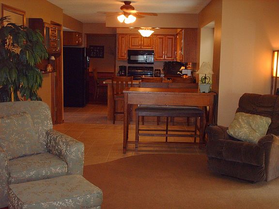 Family room off of kitchen area