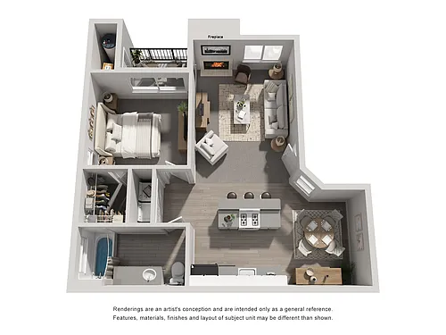 Floor plan The Chablis