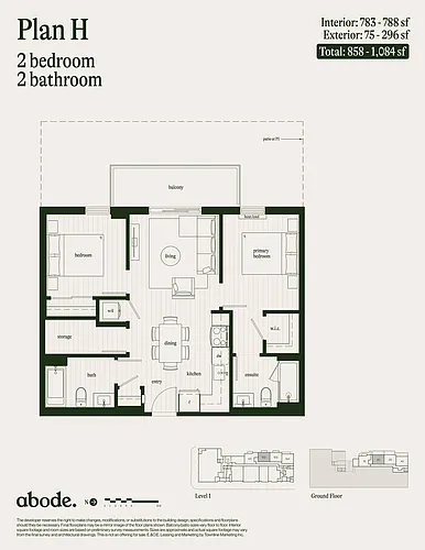 Floor plan 102