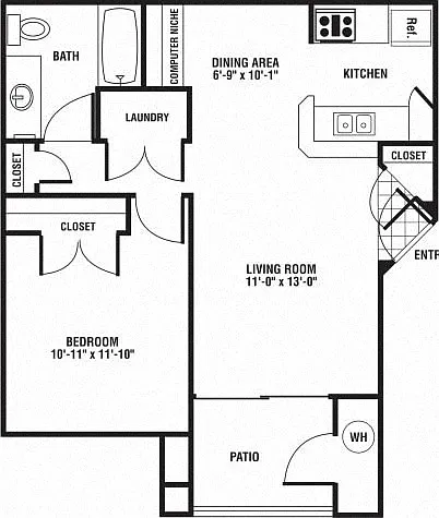 Floor plan Meadowlark