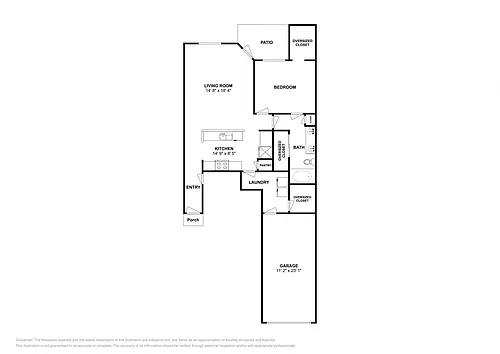 Floor plan Aquamarine with Garage