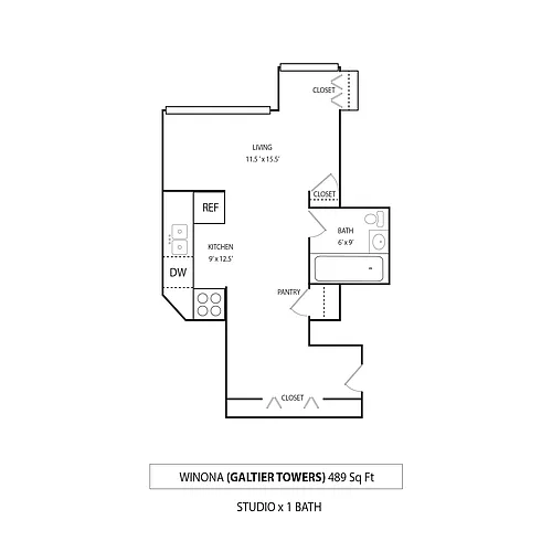 Floor plan Winona