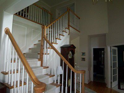 2 story staircase