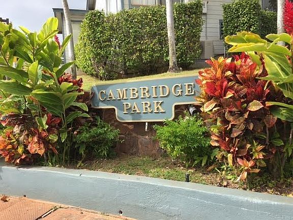 Cambridge Park Apartments signage