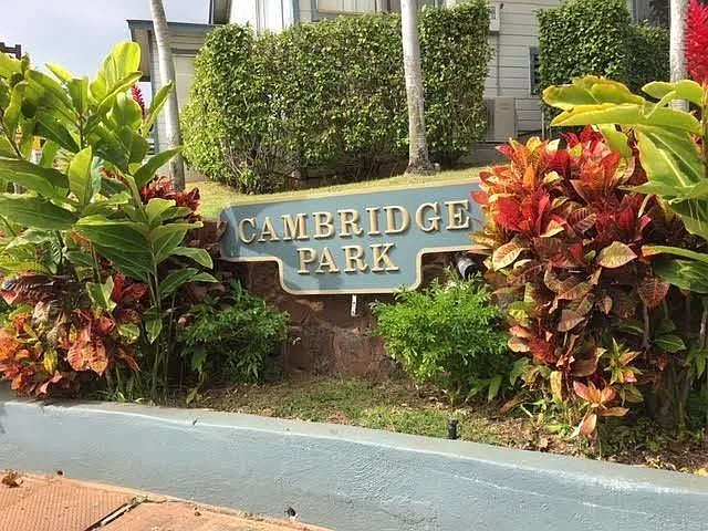 Cambridge Park Apartments signage