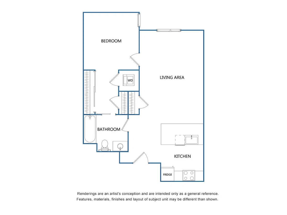 Floor plan 1A-1X1
