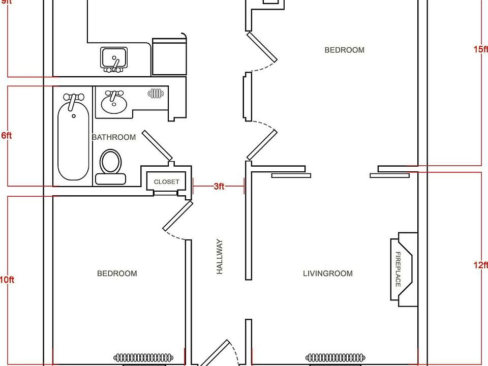 1st image of 402 Center St APT 2