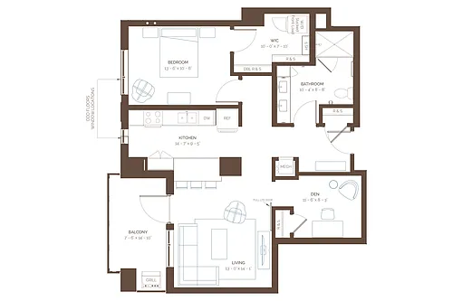 Floor plan Wisteria