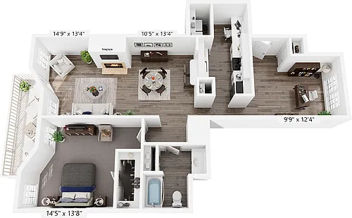 Floor plan New Haven