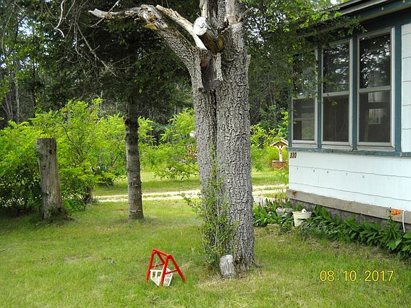 Enclosed front porch. 