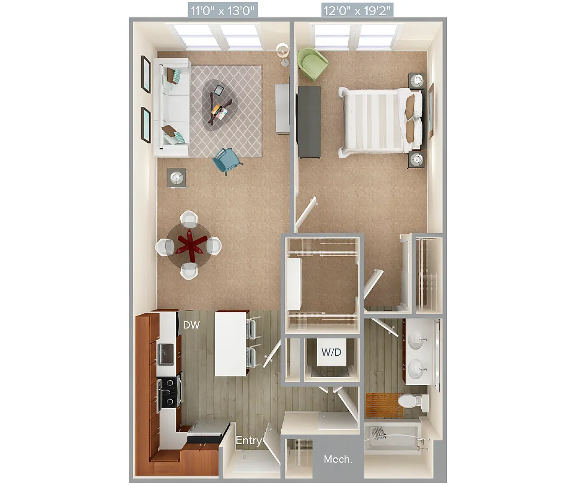 Floor plan A4-2-768