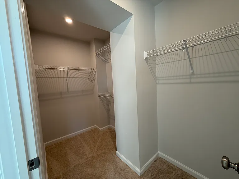 Master Closet with his and her section