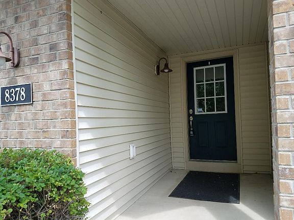 Enclosed entry for convenience in inclement weather.