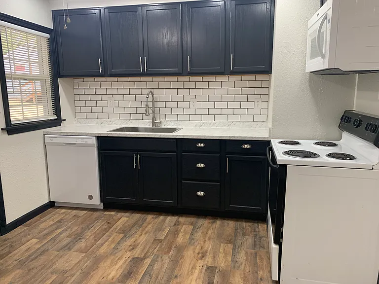 Partial view of kitchen
