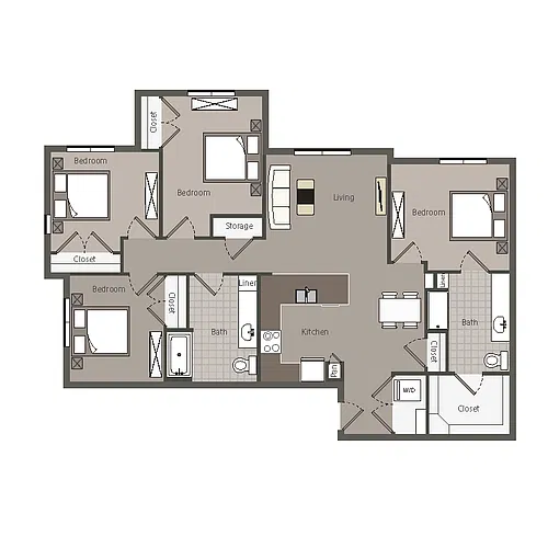 Floor plan D1