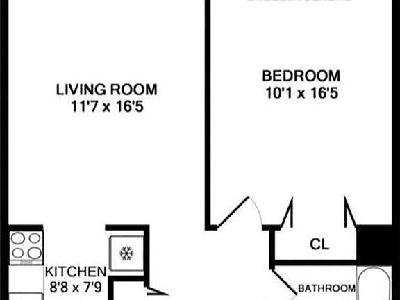 2nd image of 300 W 110th St APT 12D